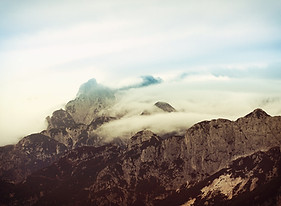 montagne Brouillard