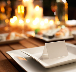 Candlelit Table