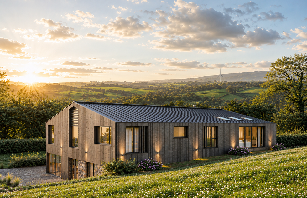 Fall-back dwelling, Cornwall, Class Q, dream home, paragraph 84, open countryside, planning, architect, South West, charred timber, barn conversion, planning application