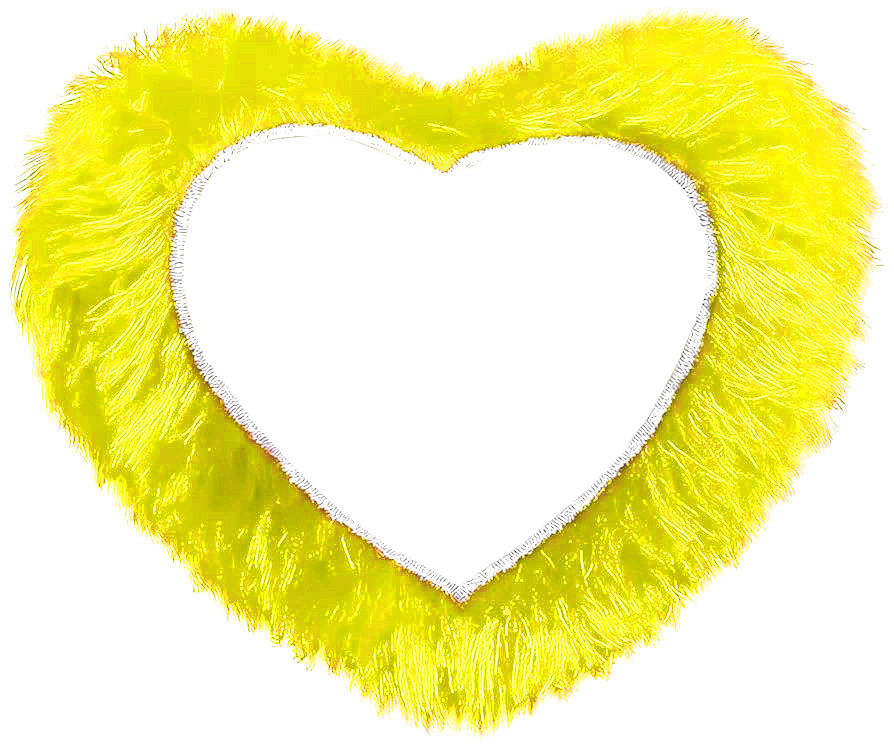 Thumbnail: Fur Cushion/Pillow (Heart) for photos