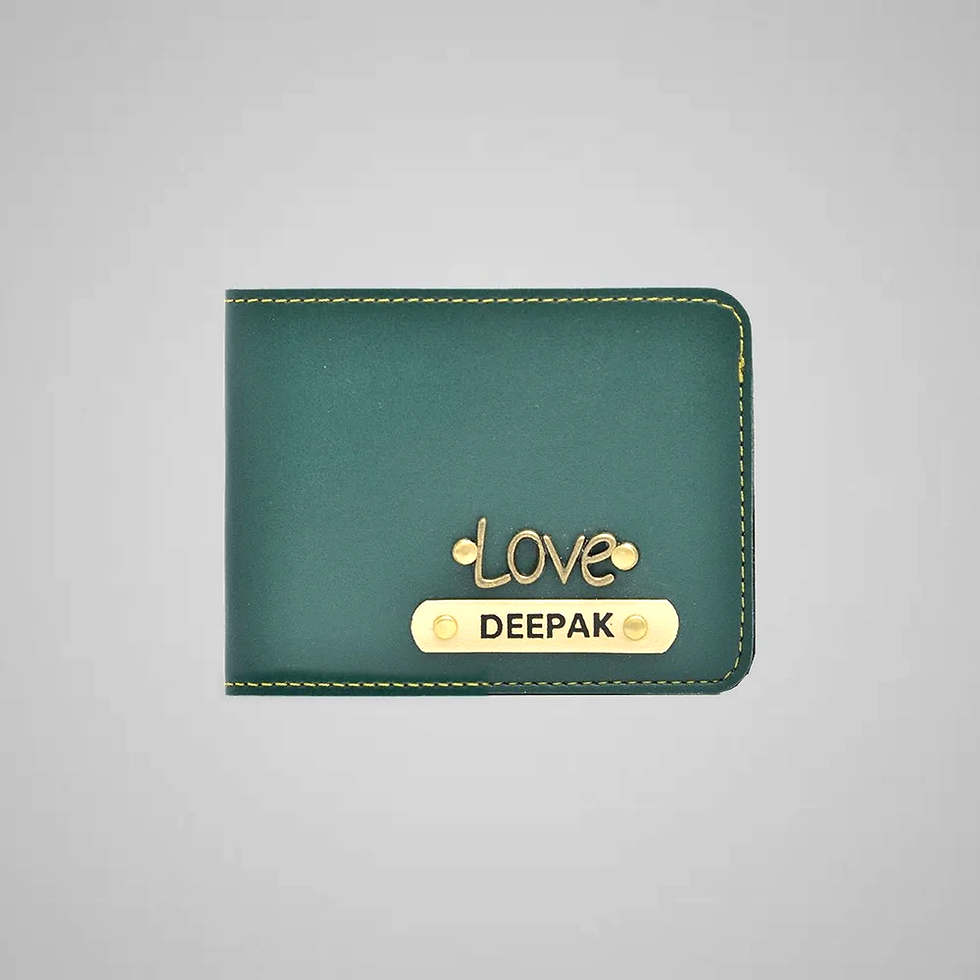 Thumbnail: Customised leather Set with name