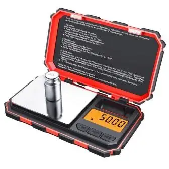 Thumbnail: Digital Mini Scale 200g 0.01g Pocket Scale With 50g Calibration Weight