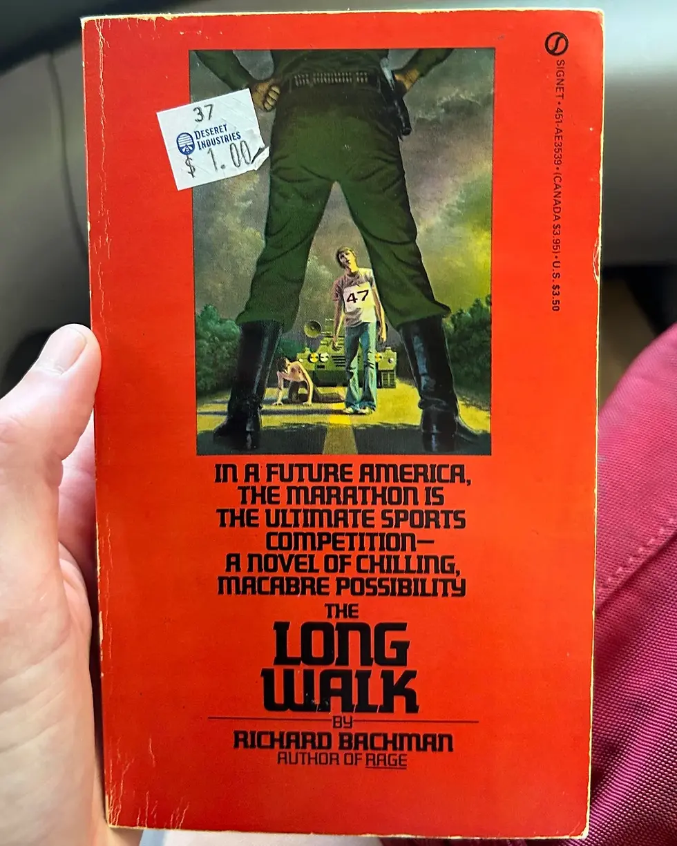 first edition of The Long Walk