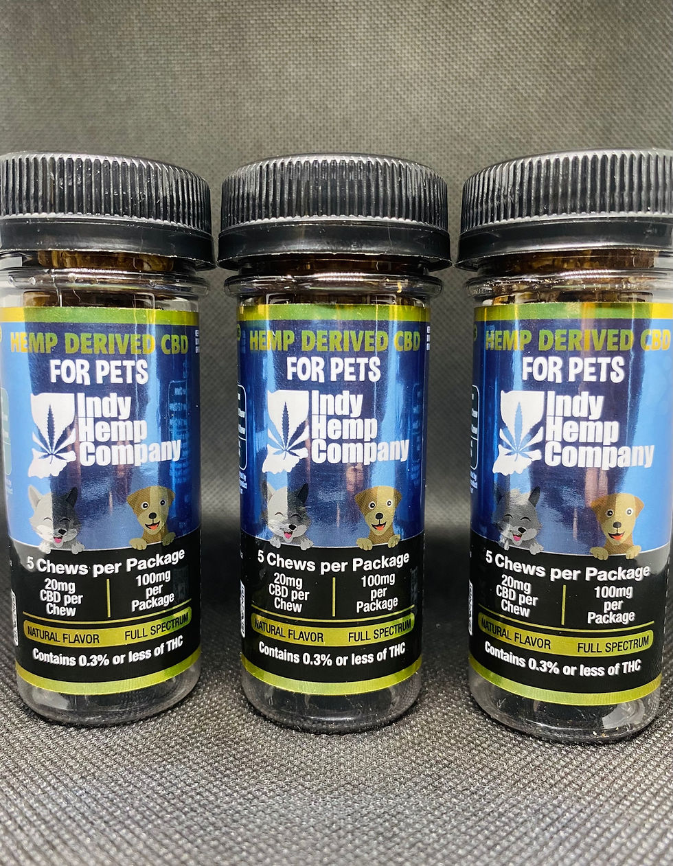 Thumbnail: Full Spectrum CBD-Pet Chews-5 Pieces Per Bottle