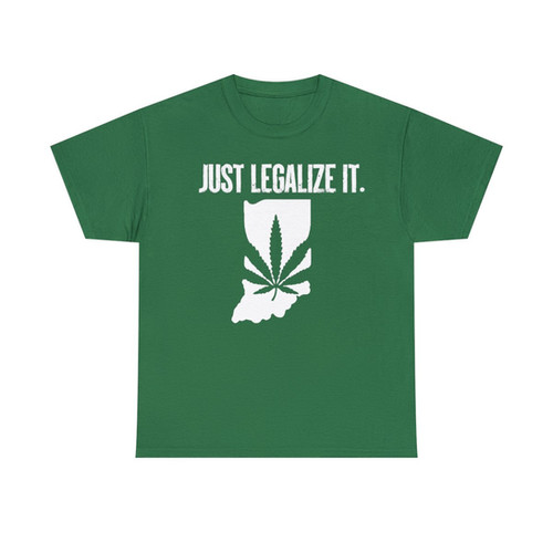 Just Legalize It- Indy Tee-Unisex Heavy Cotton Tee | 710 Lounge LLC