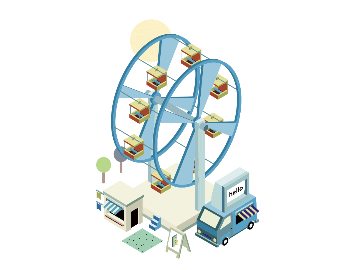 illustration isométrique