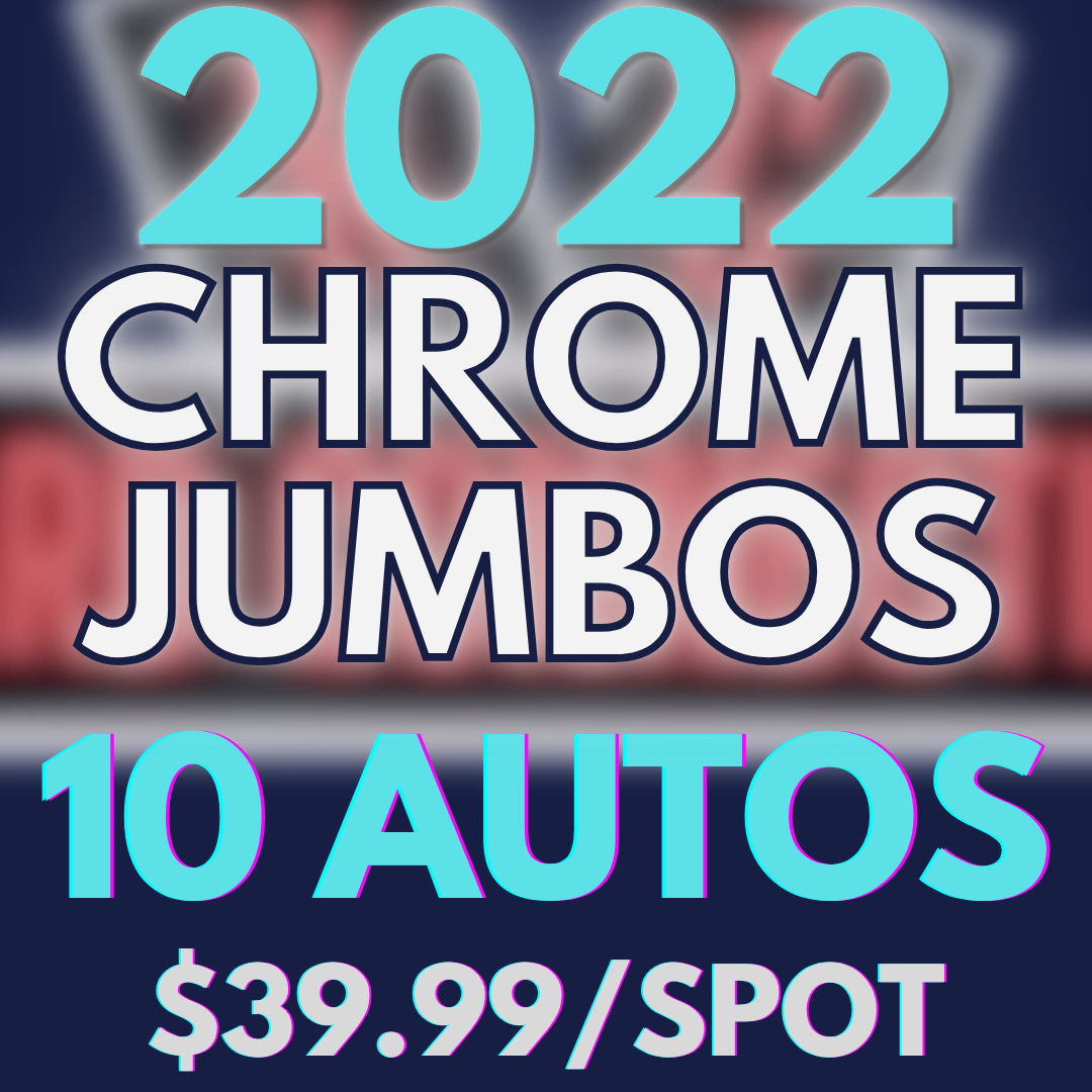 2022 Topps Chrome Jumbos