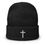 Thumbnail: Embroidered Cross Winter Hat