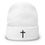 Thumbnail: Embroidered Cross Winter Hat