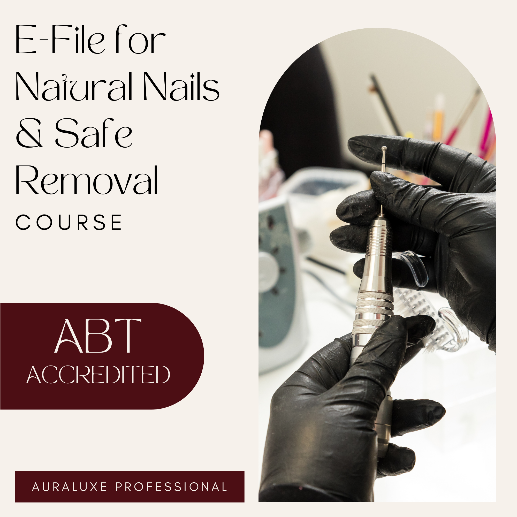 E-File for Natural Nail Care & Removal of Systems