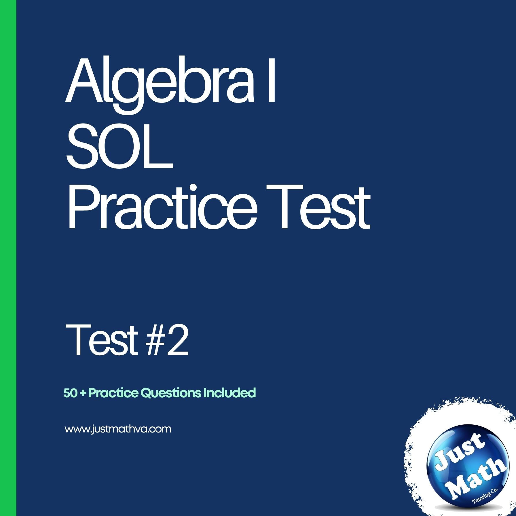 Algebra SOL Practice Test #2