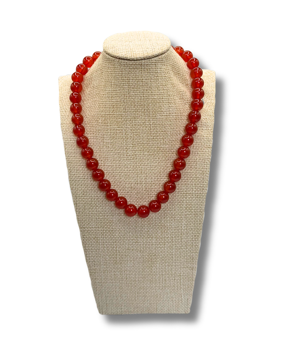 Collier Cornaline