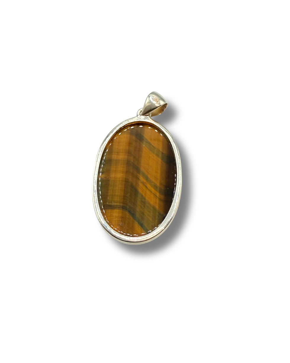 Miniature : Pendentif Oeil de tigre