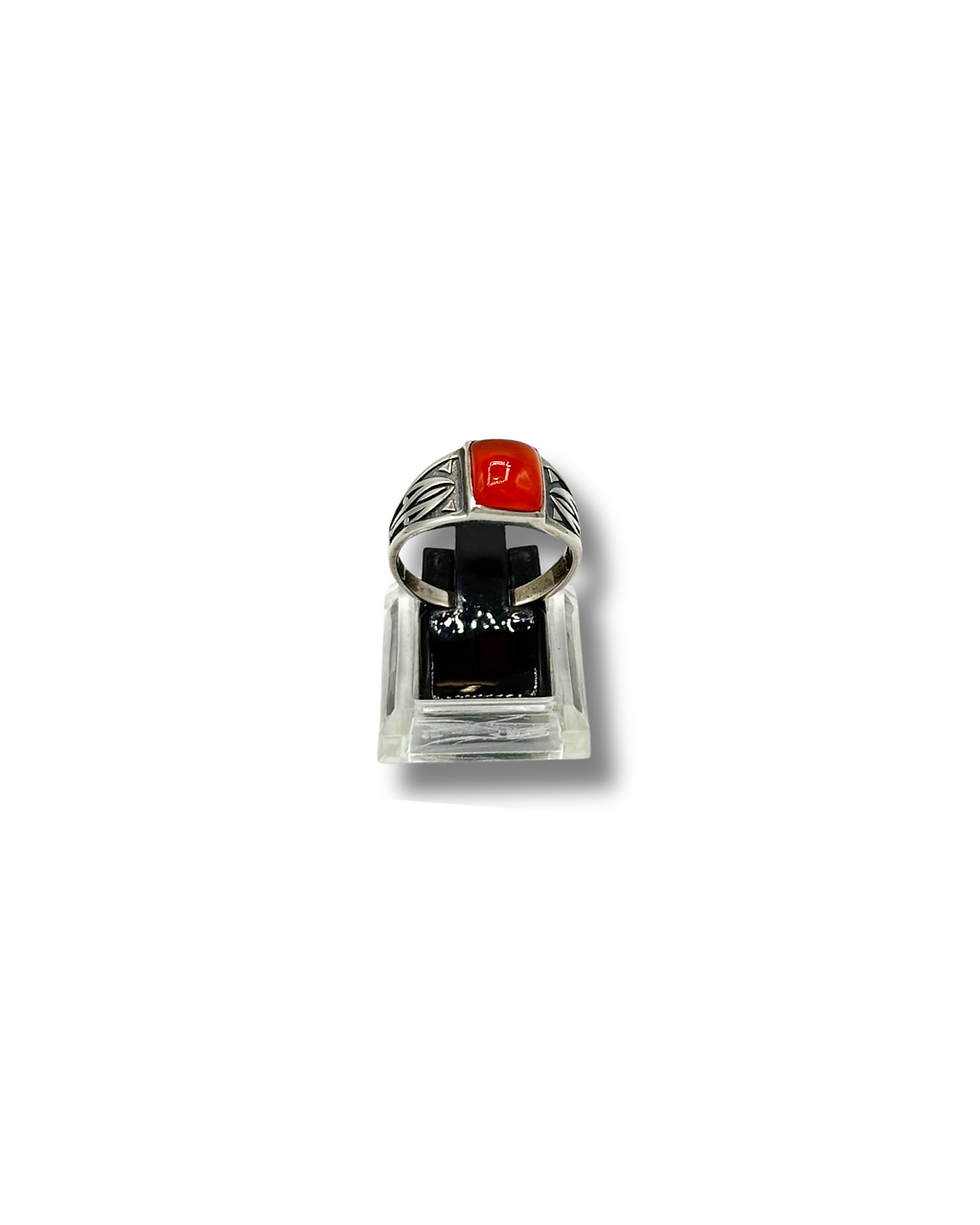 Bague Cornaline