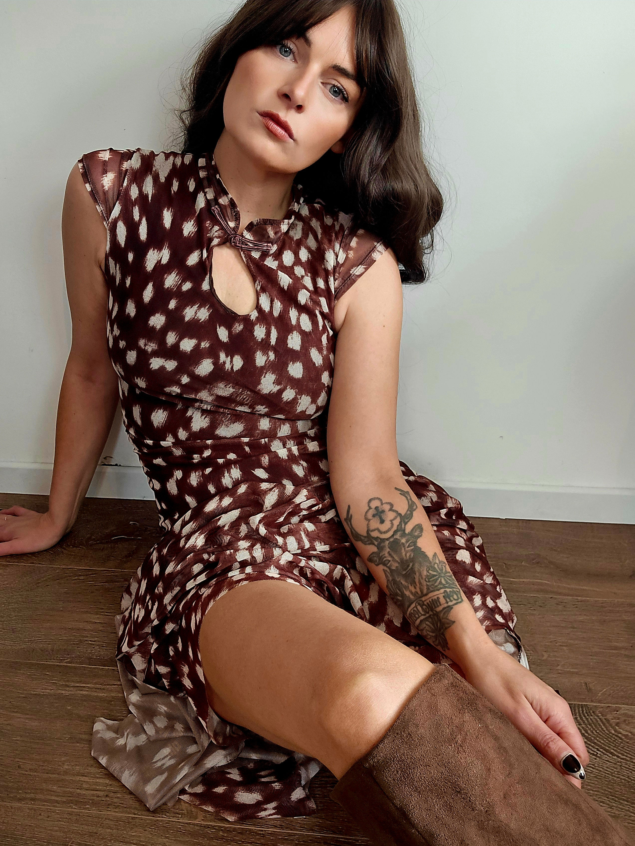 Robe à imprimé Bambi 