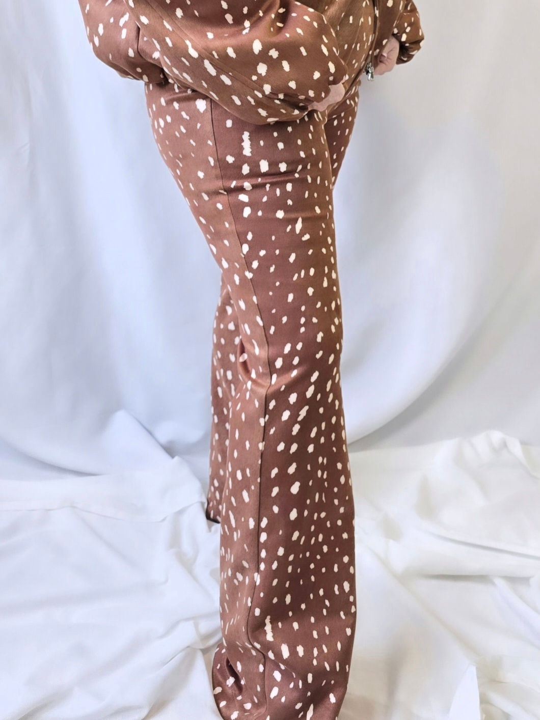 Pantalon flare imprimé Bambi 