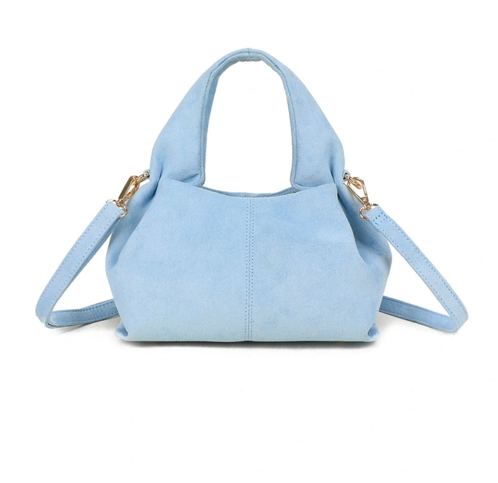 Miniature : Sac main en suède