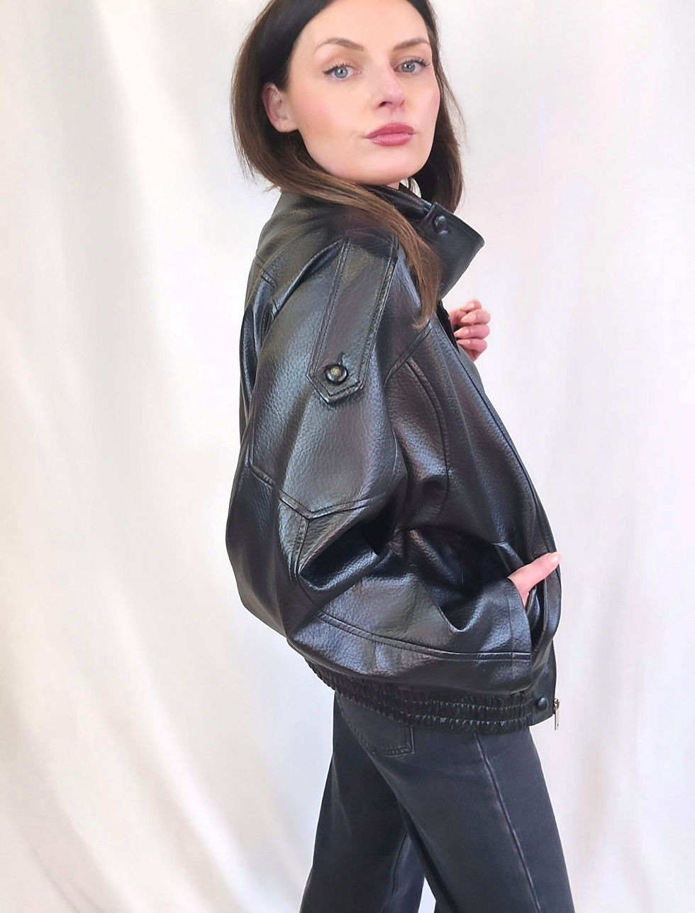 Miniature : Blouson motard 