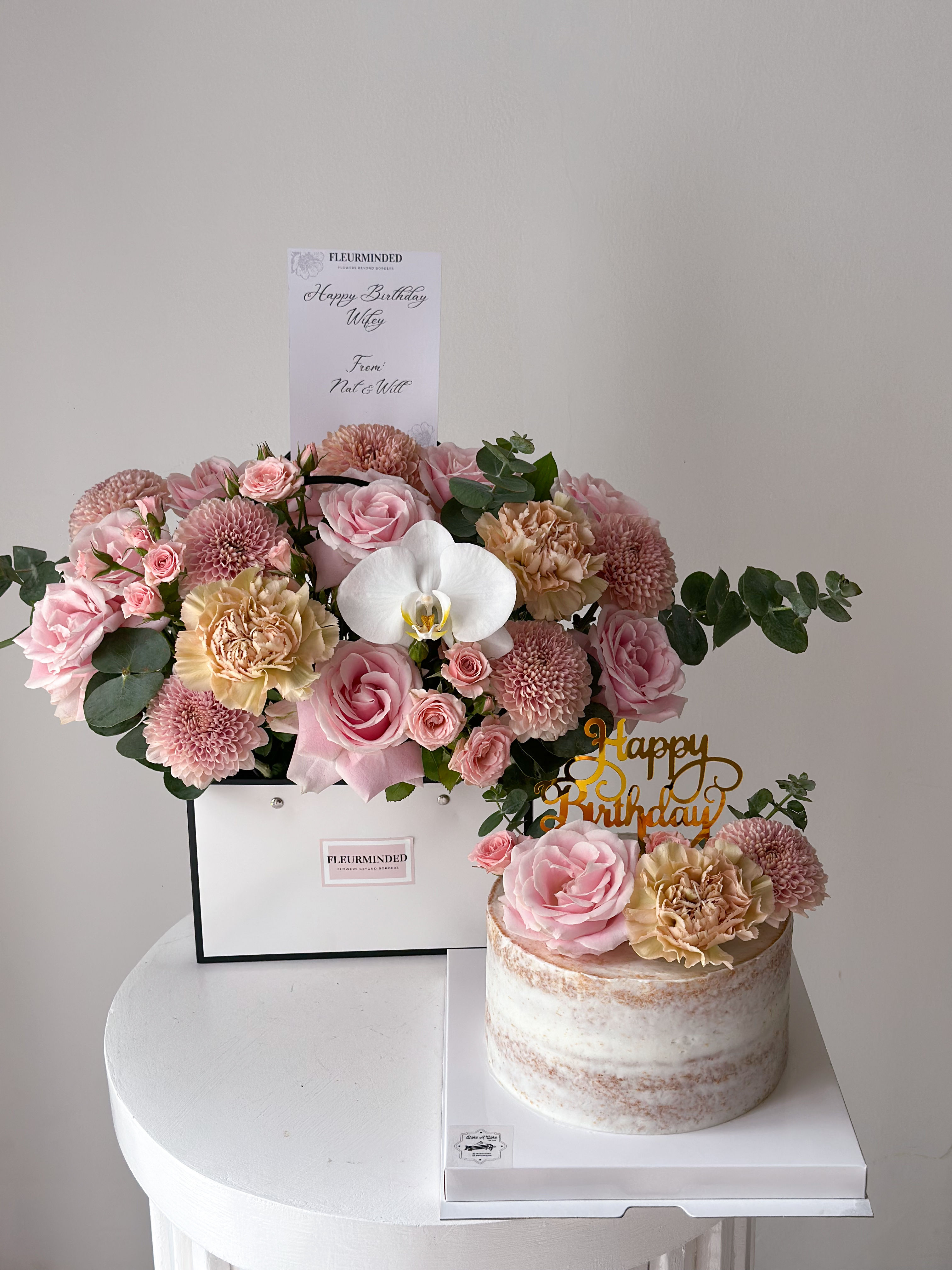 Premium Pastel Fleur Tote x Cake | 150 AUD