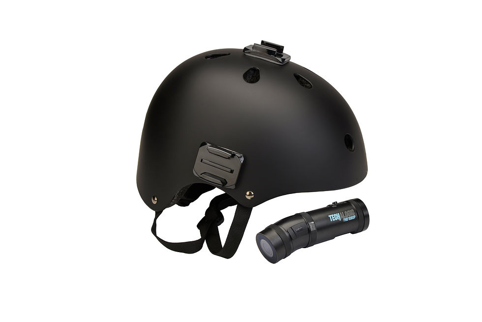 Thumbnail: Techalogic DC-1 dual lens helmet camera