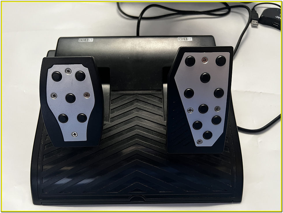 Miniatura: Volante HJ OY4 Wireless Wheel 10 (Ps2-3 - PC)