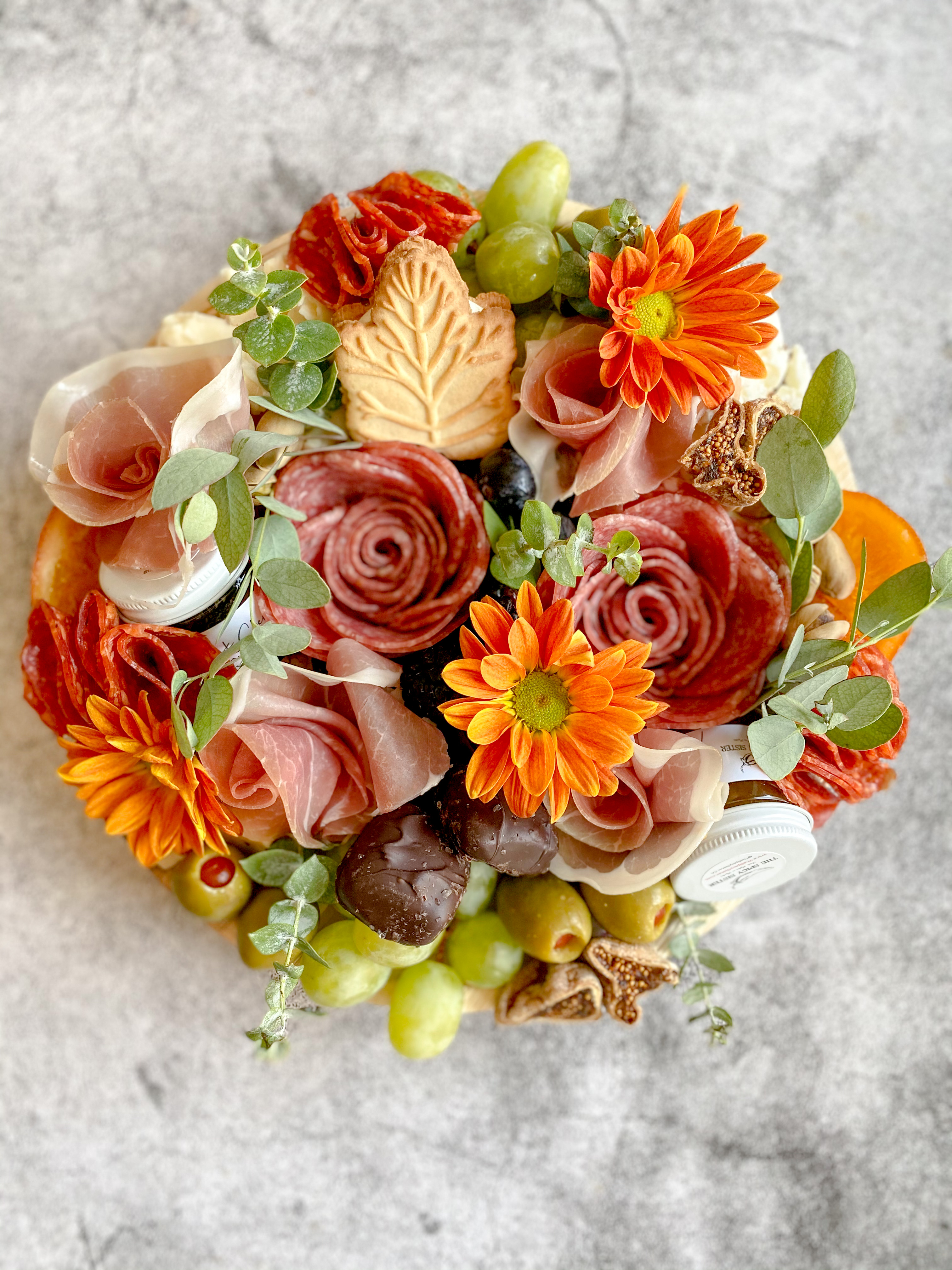 Arranged Food and Objects