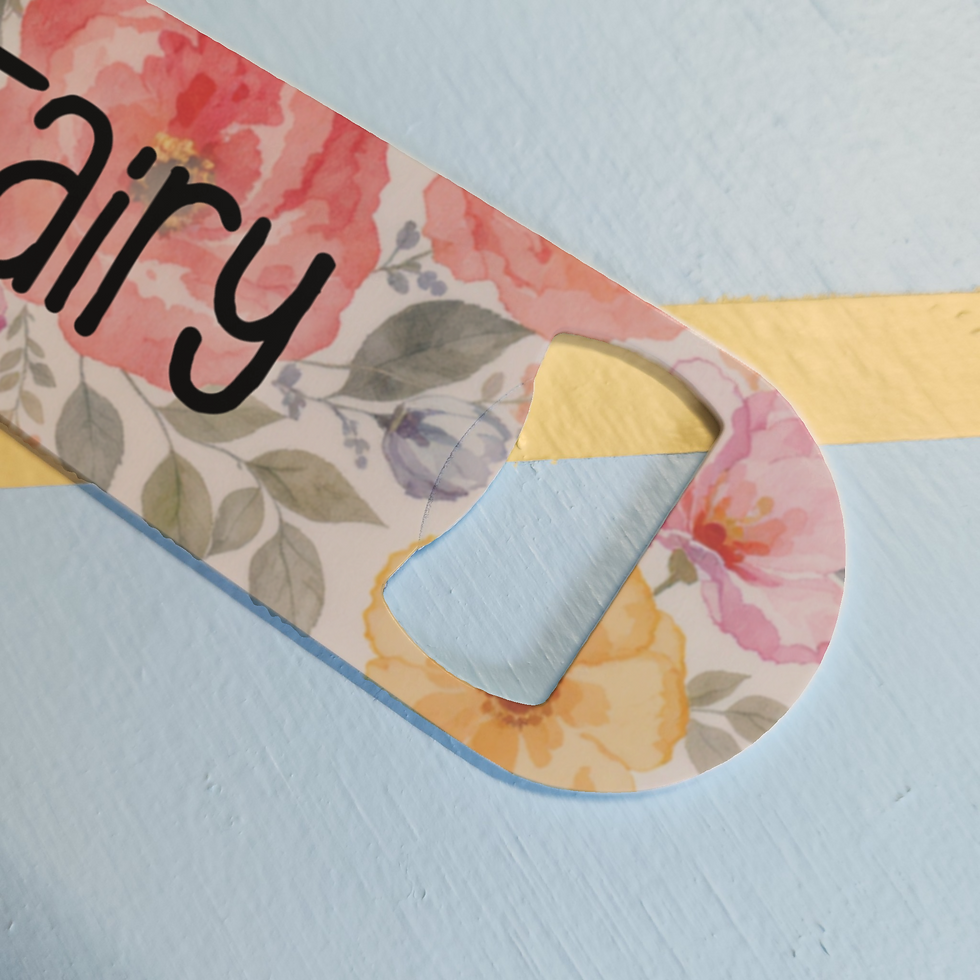 Thumbnail: Custom Floral Bottle Opener
