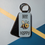Thumbnail: Bee Happy Rectangle Keyring