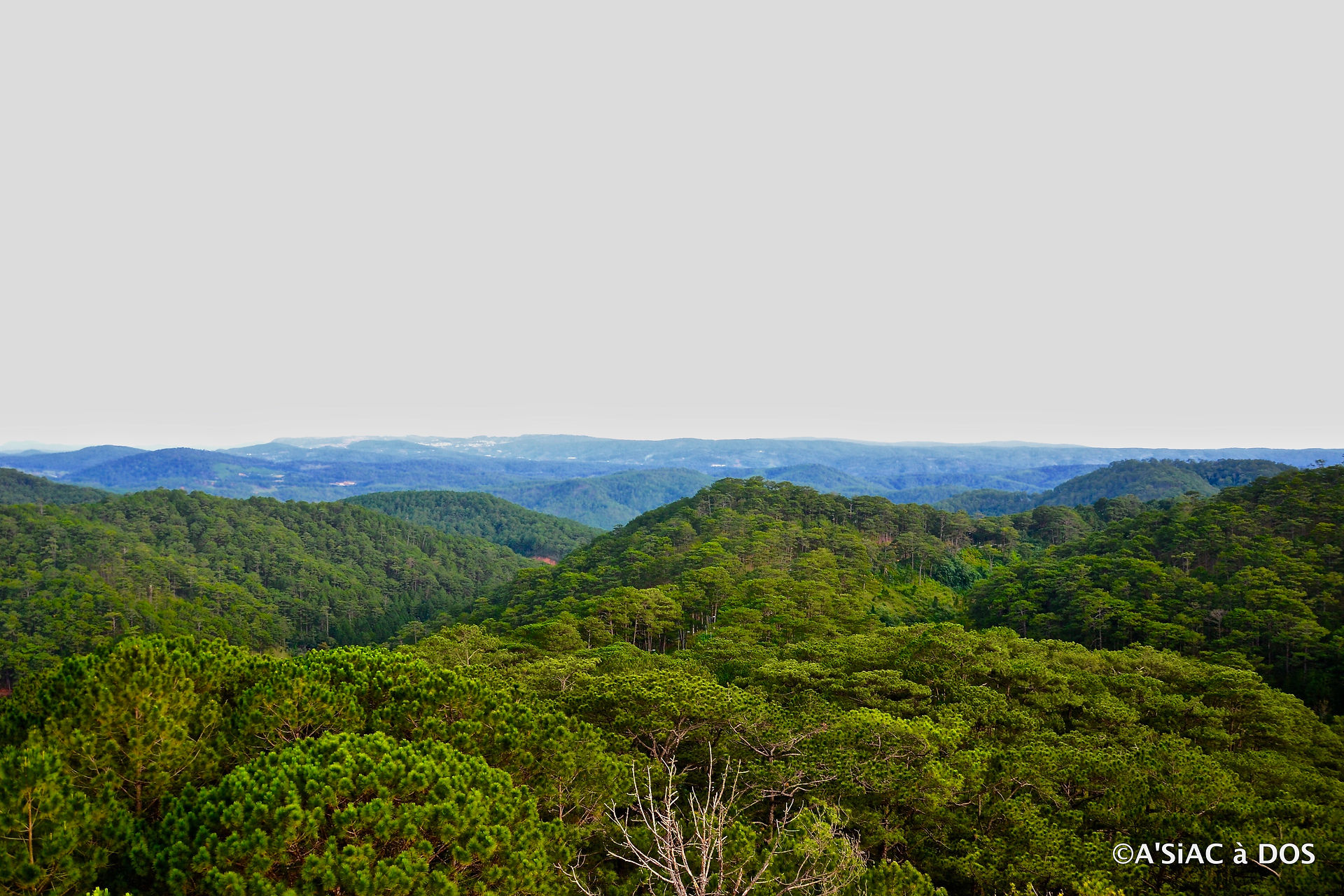 Langbiang point de vue