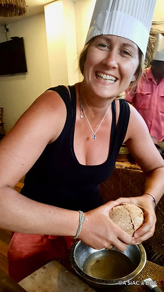 Try to open the coconut