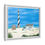 Thumbnail: Cape Hatteras Lighthouse wall art in durable pinewood frame.