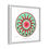 Thumbnail: Celestial mandala art in mint, red, and black tones