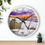 Thumbnail: Shades of Winter English Numeral Wall Clock