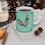 Thumbnail: Adam Rooster mug with red comb and grey feathers.