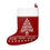 Thumbnail: Red and white Christmas stocking with festive tree.