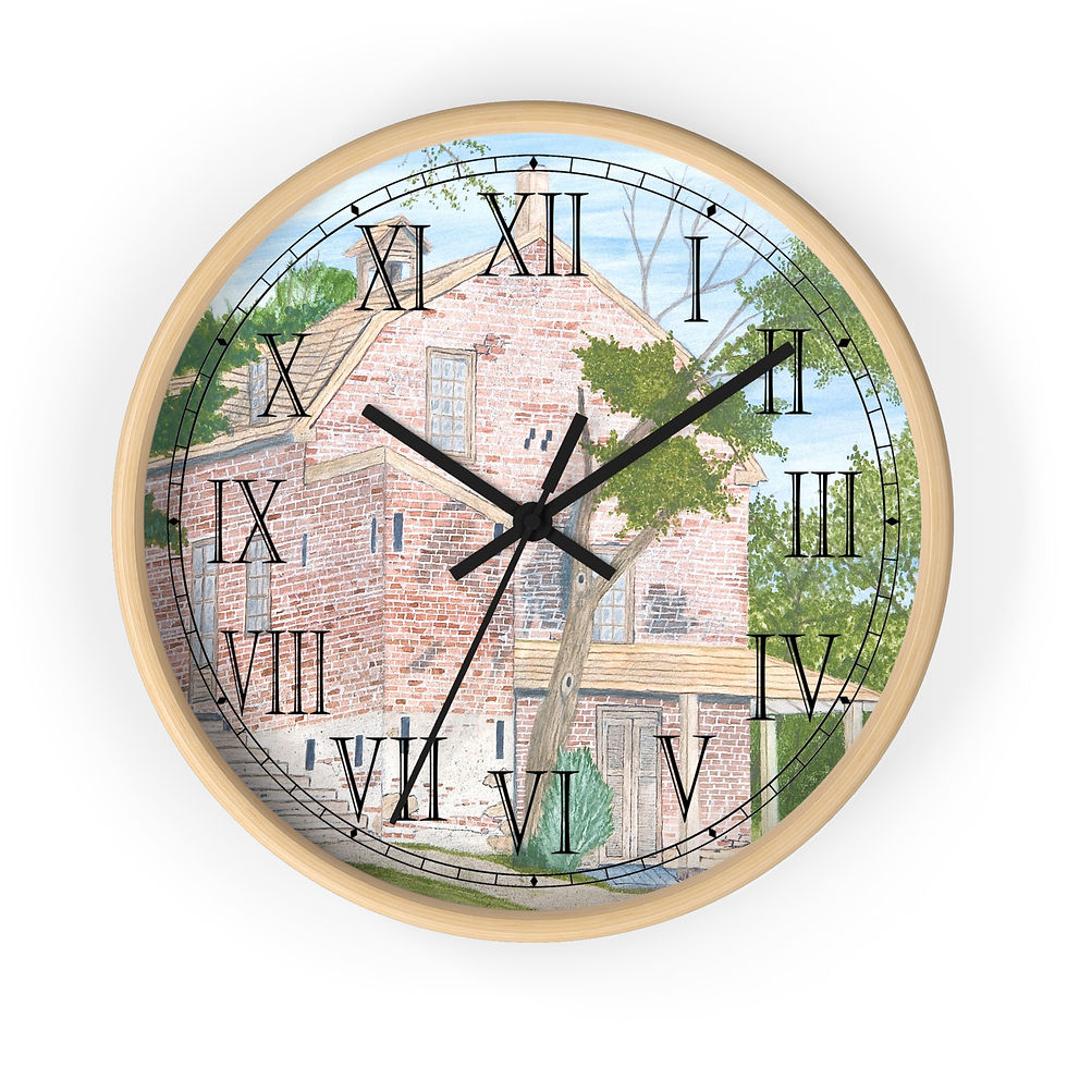 Thumbnail: Village General Store Roman Numeral Clock wall decor