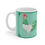 Thumbnail: Henry Rooster mug with green tail and red comb