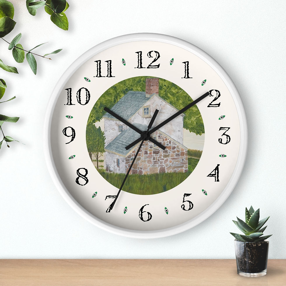 Thumbnail: Manor House By The Glen rustic designer clock