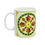 Thumbnail: Oak Leaf Folk Art Mug with folk design