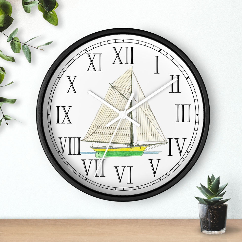 Thumbnail: Emma C. Berry Roman Numeral nautical clock
