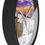 Thumbnail: Shades Of Winter Roman Numeral Clock