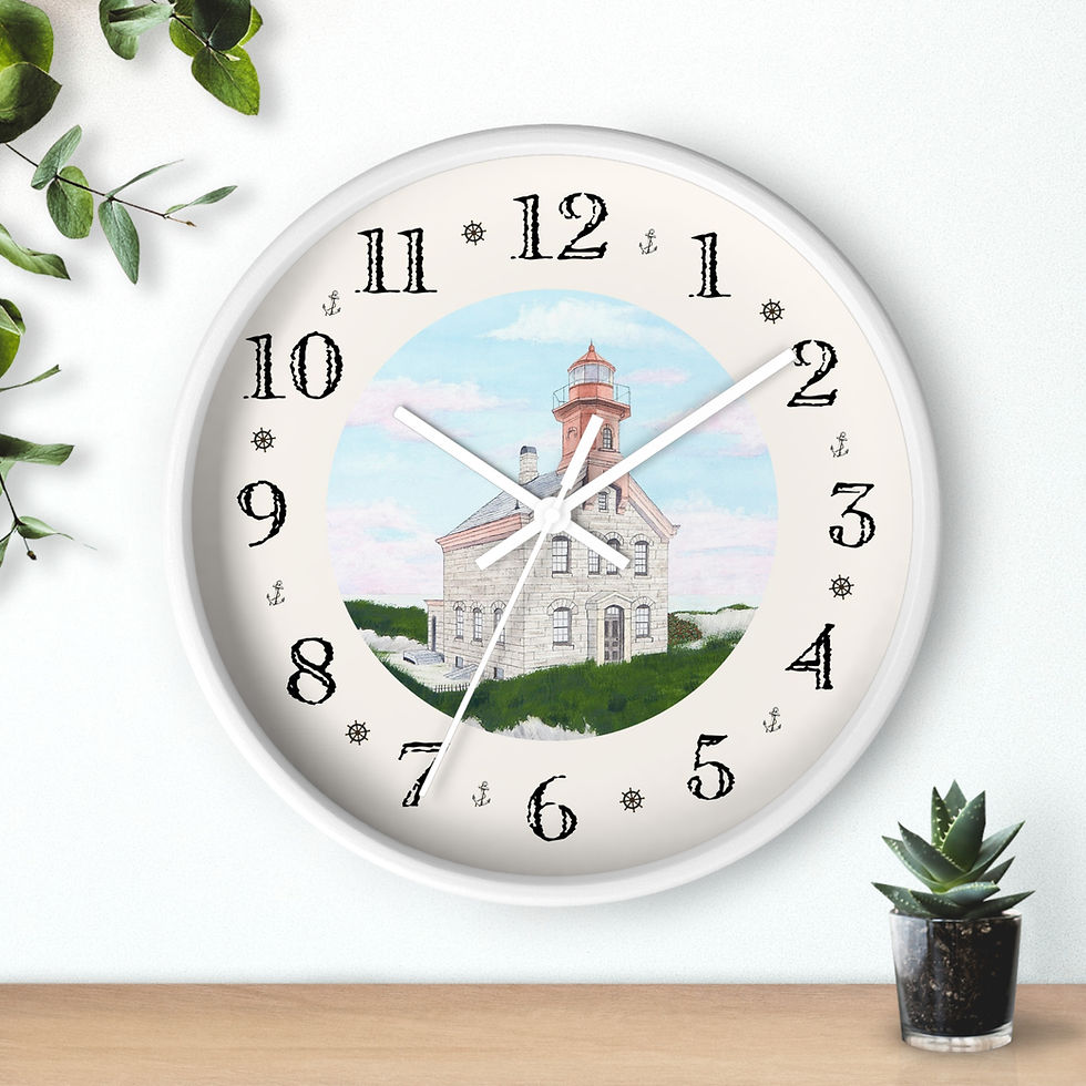 Thumbnail: Morning Light Heirloom designer lighthouse clock