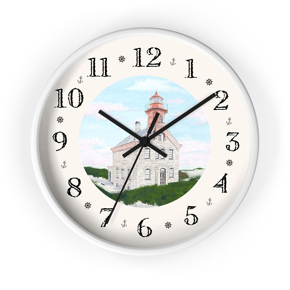 Thumbnail: Morning Light Heirloom designer lighthouse clock