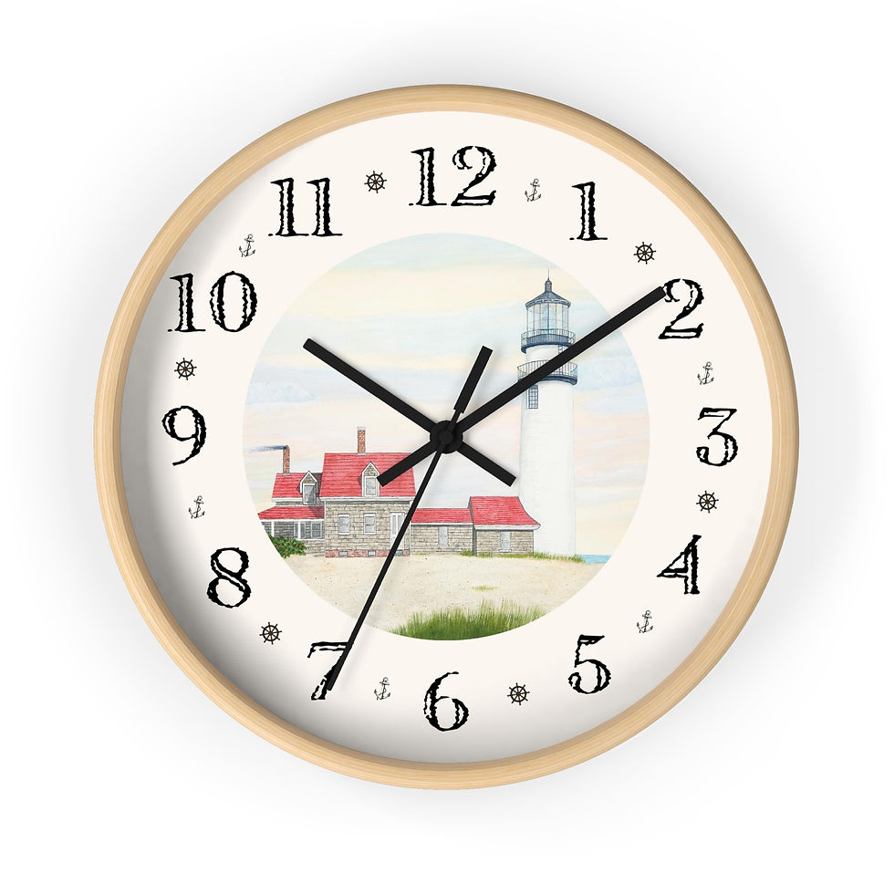 Thumbnail: Highland Light Cape Cod nautical heirloom clock