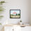Thumbnail: Framed lighthouse art with East Point peaceful scenery