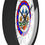 Thumbnail: Double Distilfink Folk Art Roman Numeral Wall Clock 