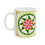 Thumbnail: Morning Star folk art mug with 8-point design