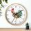 Thumbnail: Michael Rooster rustic farmhouse clock