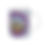Thumbnail: Double Distilfink Folk Art Mug with heart motifs.