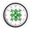 Thumbnail: Lincoln Quilt Design English Numeral Clock